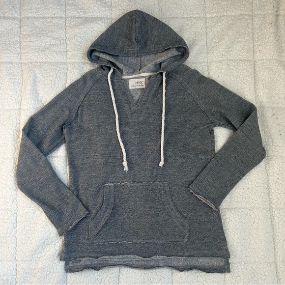 M4EO Tops - M4EO Gray Relaxed Comfy Hoodie
